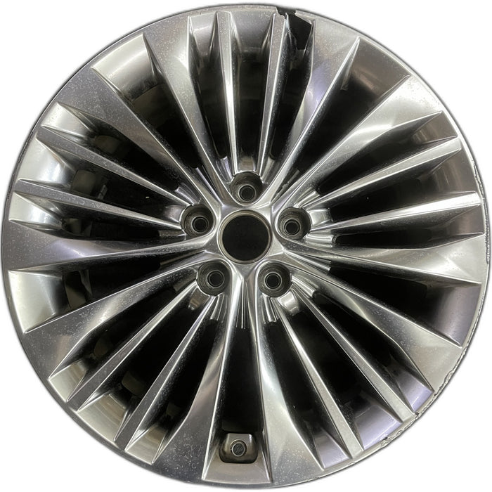 19" CADENZA 17-19 19x8 , 20 spoke Original OEM Wheel Rim - Front View
