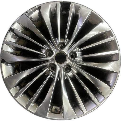 19" CADENZA 17-19 19x8 , 20 spoke Original OEM Wheel Rim - Front View