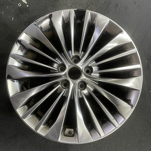 19" CADENZA 17-19 19x8 , 20 spoke Original OEM Wheel Rim - Angle View