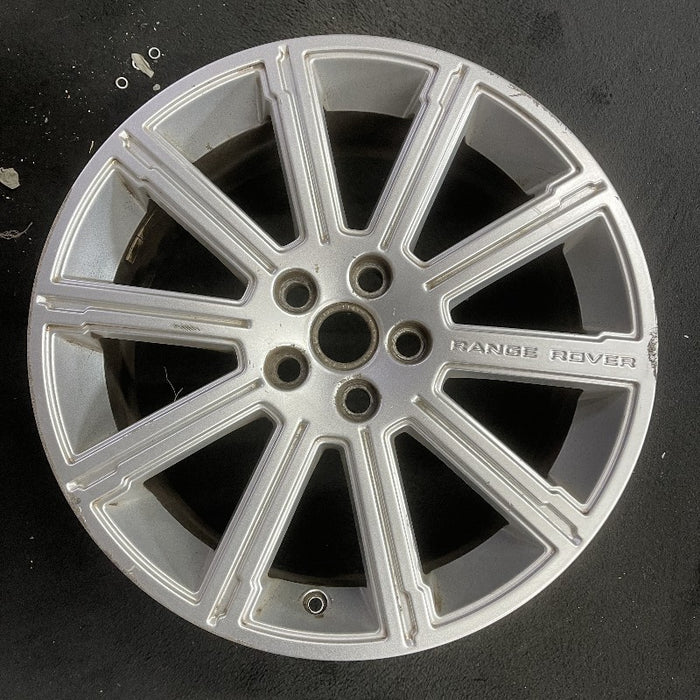 20" RANGE ROVER 10-11 alloy 20x8.5 10 single spokes grooves finish Original OEM Wheel Rim