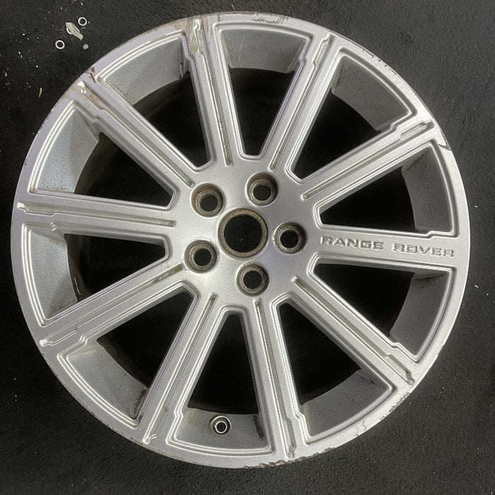 20" RANGE ROVER 10-11 alloy 20x8.5 10 single spokes grooves finish Original OEM - Additional View