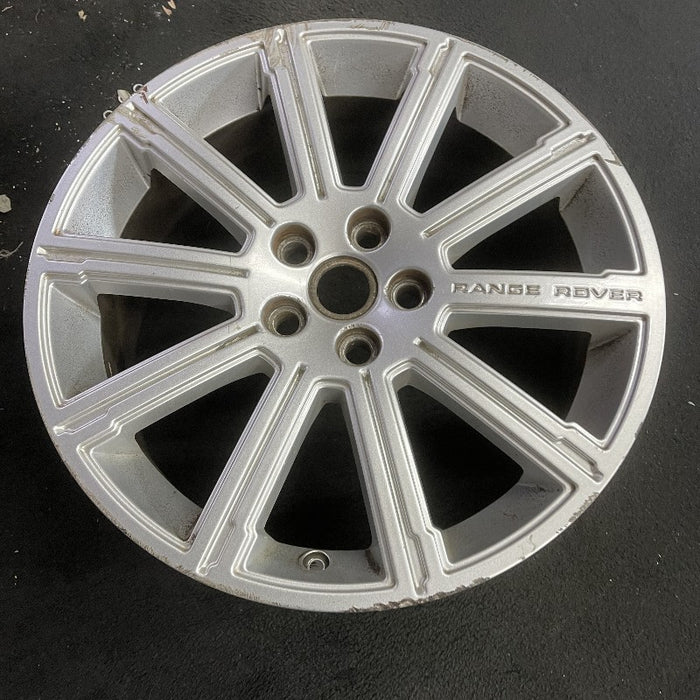 20" RANGE ROVER 10-11 alloy 20x8.5 10 single spokes grooves finish Original OEM - View 7