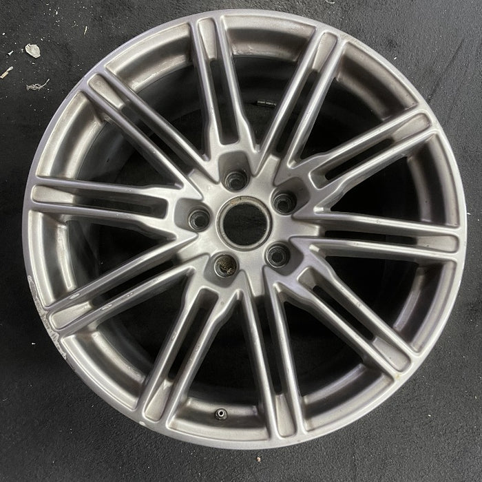 21" PORSCHE CAYENNE 11-16 21x10 alloy 10 double spoke silver paint to match - Front View