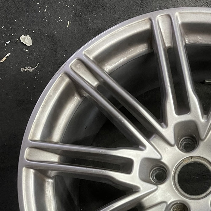 21" PORSCHE CAYENNE 11-16 21x10 alloy 10 double spoke silver paint to match - Side Profile