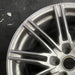 21" PORSCHE CAYENNE 11-16 21x10 alloy 10 double spoke silver paint to match - Side Profile