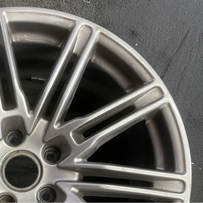21" PORSCHE CAYENNE 11-16 21x10 alloy 10 double spoke silver paint to match - Close-Up Detail