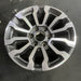 18" SIERRA 1500 PICKUP 19 , 18x8.5, 12 spoke, opt RT5 Original OEM Wheel Rim - Side Profile
