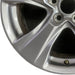 17" RAV4 19-25 17x7 alloy 5 spoke silver Original OEM Wheel Rim - Back View