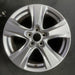 17" RAV4 19-25 17x7 alloy 5 spoke silver Original OEM Wheel Rim - Front View