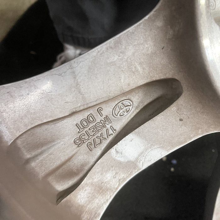 17" RAV4 19-25 17x7 alloy 5 spoke silver Original OEM Wheel Rim