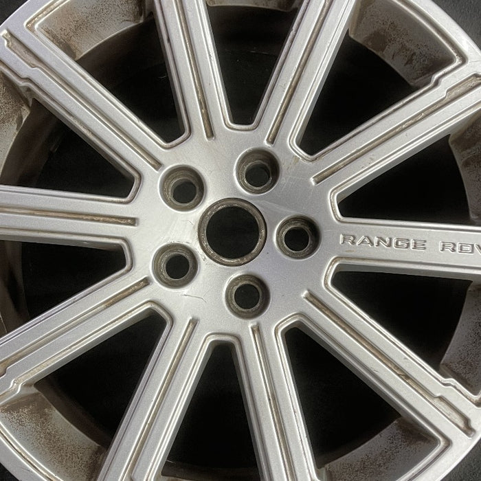 20" RANGE ROVER 10-11 alloy 20x8.5 10 single spokes grooves finish Original OEM Wheel Rim