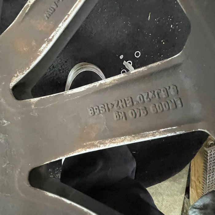 20" RANGE ROVER 10-11 alloy 20x8.5 10 single spokes grooves finish Original OEM Wheel Rim