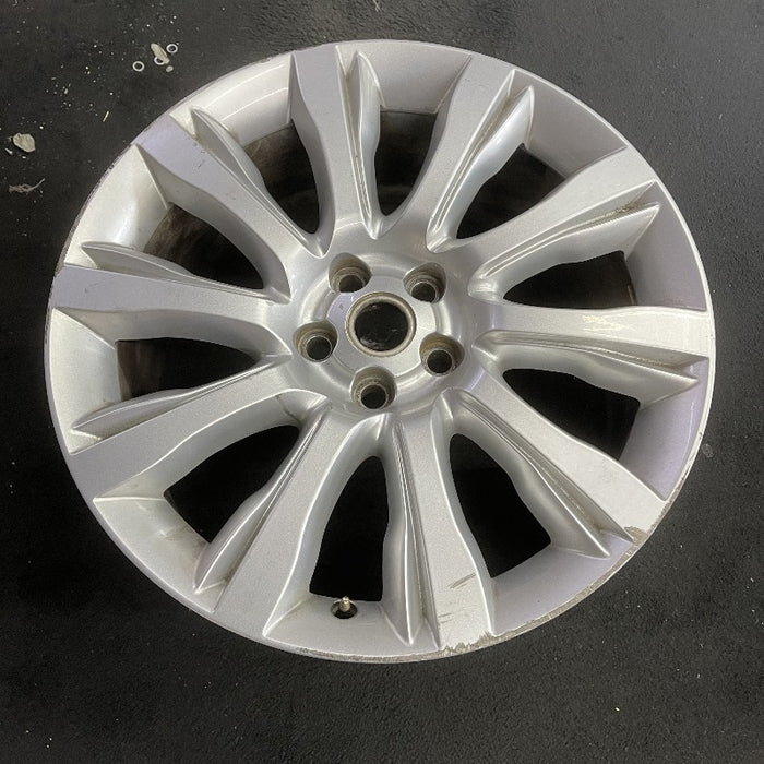 21" RANGE ROVER 13-14 alloy 21x9.5 10 spoke silver Original OEM Wheel Rim - View 7
