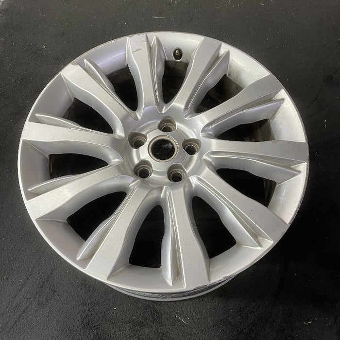 21" RANGE ROVER 13-14 alloy 21x9.5 10 spoke silver Original OEM Wheel Rim - View 8