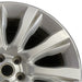21" RANGE ROVER 13-14 alloy 21x9.5 10 spoke silver Original OEM Wheel Rim - Side Profile