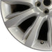 21" RANGE ROVER 13-14 alloy 21x9.5 10 spoke silver Original OEM Wheel Rim - Back View