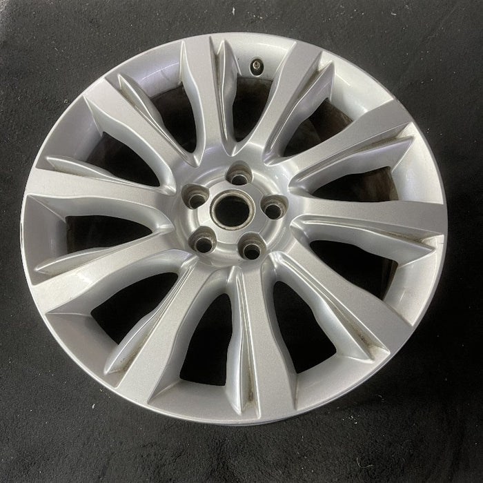 21" RANGE ROVER 13-14 alloy 21x9.5 10 spoke silver Original OEM Wheel Rim - View 8