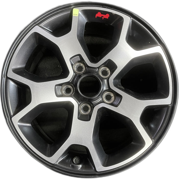 17" WRANGLER 18 VIN X , 17x7.5, , aluminum, Y spoke Original OEM Wheel Rim