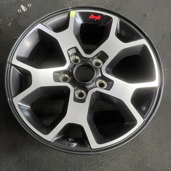 17" WRANGLER 18 VIN X , 17x7.5, , aluminum, Y spoke Original OEM Wheel Rim