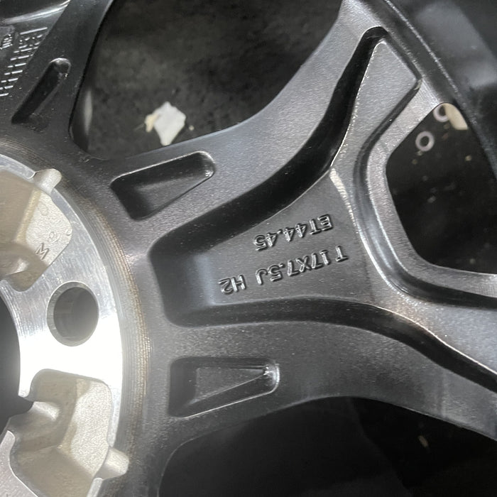 17" WRANGLER 18 VIN X , 17x7.5, , aluminum, Y spoke Original OEM Wheel Rim