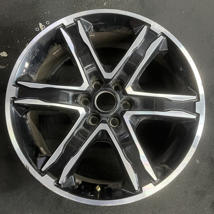 22" EXPEDITION 19-21 22x9.5 , 6 spoke Original OEM Wheel Rim - Angle View