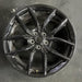 19" MUSTANG 24 19x8.5 5 spoke U spoke black Original OEM Wheel Rim - Front View
