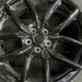 19" MUSTANG 24 19x8.5 5 spoke U spoke black Original OEM Wheel Rim - Angle View