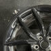 19" MUSTANG 24 19x8.5 5 spoke U spoke black Original OEM Wheel Rim - Side Profile