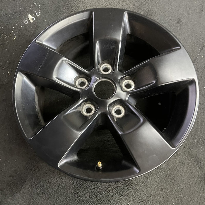 17" DODGE 1500 PICKUP 22-24 classic 5 lug 17x7 aluminum 5 spoke gloss black Original OEM Wheel Rim