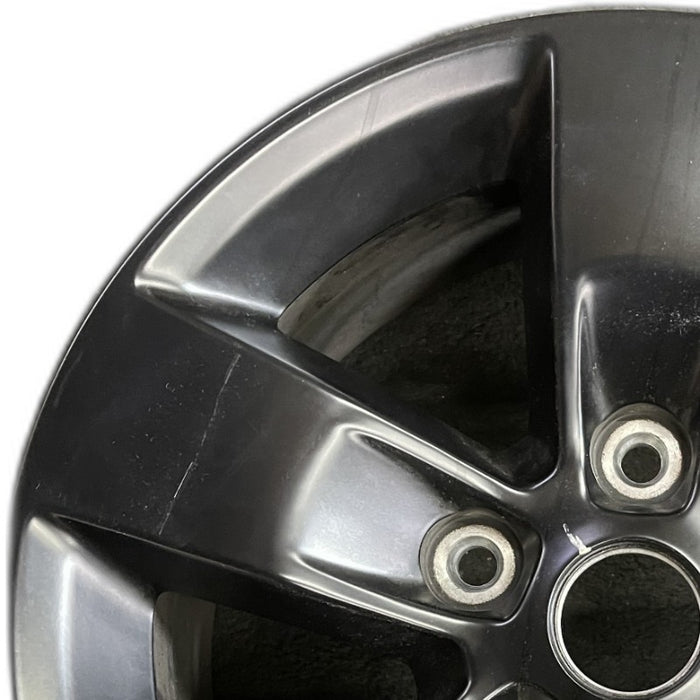 17" DODGE 1500 PICKUP 22-24 classic 5 lug 17x7 aluminum 5 spoke gloss black - Angle View