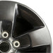 17" DODGE 1500 PICKUP 22-24 classic 5 lug 17x7 aluminum 5 spoke gloss black - Side Profile