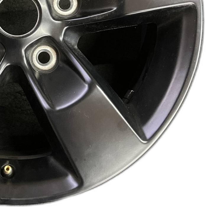 17" DODGE 1500 PICKUP 22-24 classic 5 lug 17x7 aluminum 5 spoke gloss black - Close-Up Detail
