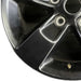17" DODGE 1500 PICKUP 22-24 classic 5 lug 17x7 aluminum 5 spoke gloss black - Back View