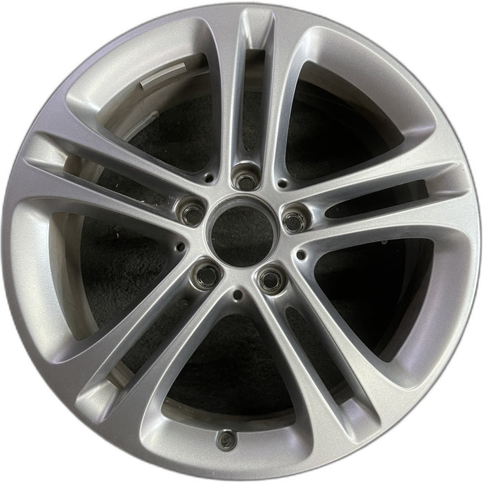 17" A-CLASS 19-20 177 Type, A250, 17x6.5, 5 double spoke Original OEM Wheel Rim - Front View
