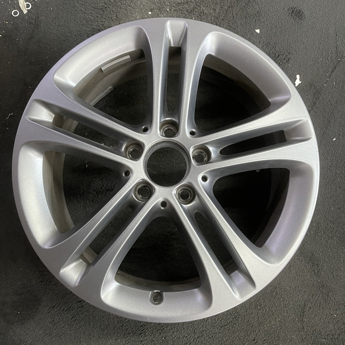 17" A-CLASS 19-20 177 Type, A250, 17x6.5, 5 double spoke Original OEM Wheel Rim - Angle View