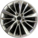 18" INFINITI Q50 18-24 18x7.5 Original OEM Wheel Rim - Front View