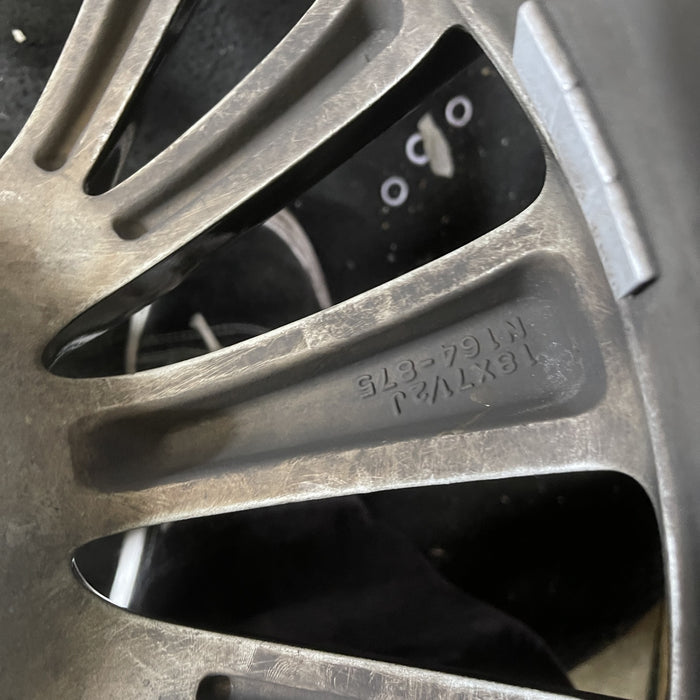 18" INFINITI Q50 18-24 18x7.5 Original OEM Wheel Rim - Back View