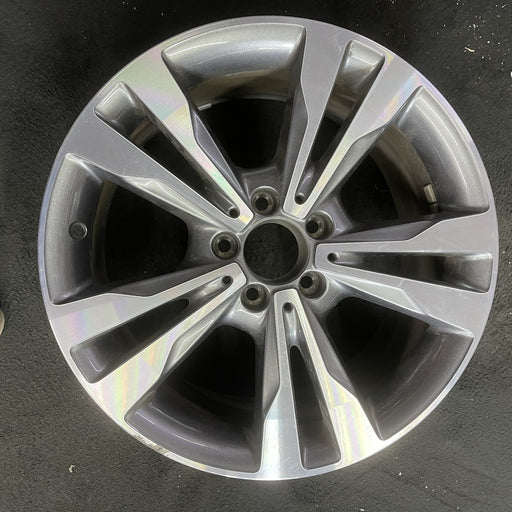 18" MERCEDES C-CLASS 15 205 Type; , C300, 18x8.5 Original OEM Wheel Rim - Angle View
