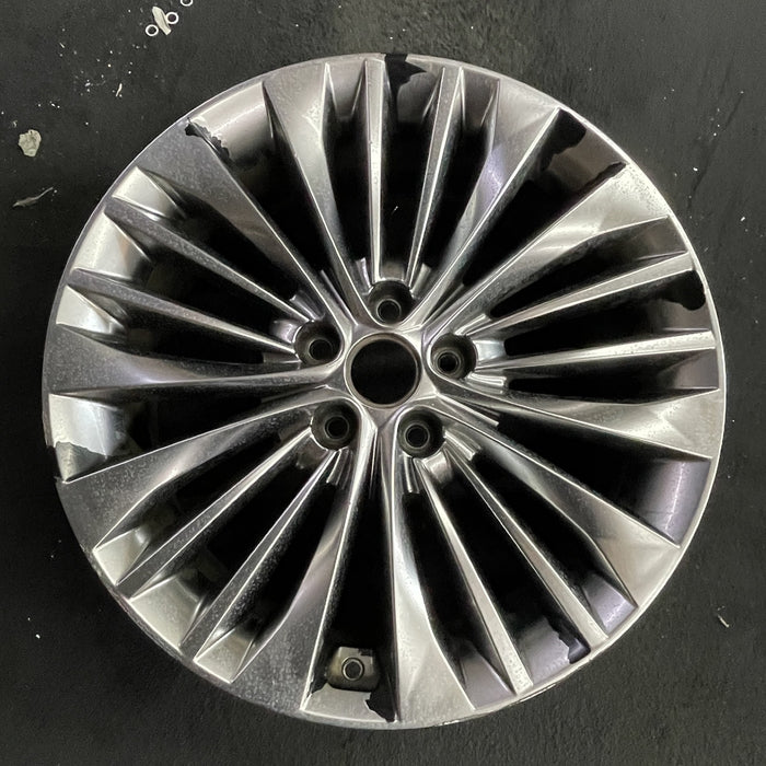19" CADENZA 17-19 19x8 , 20 spoke Original OEM Wheel Rim - Angle View