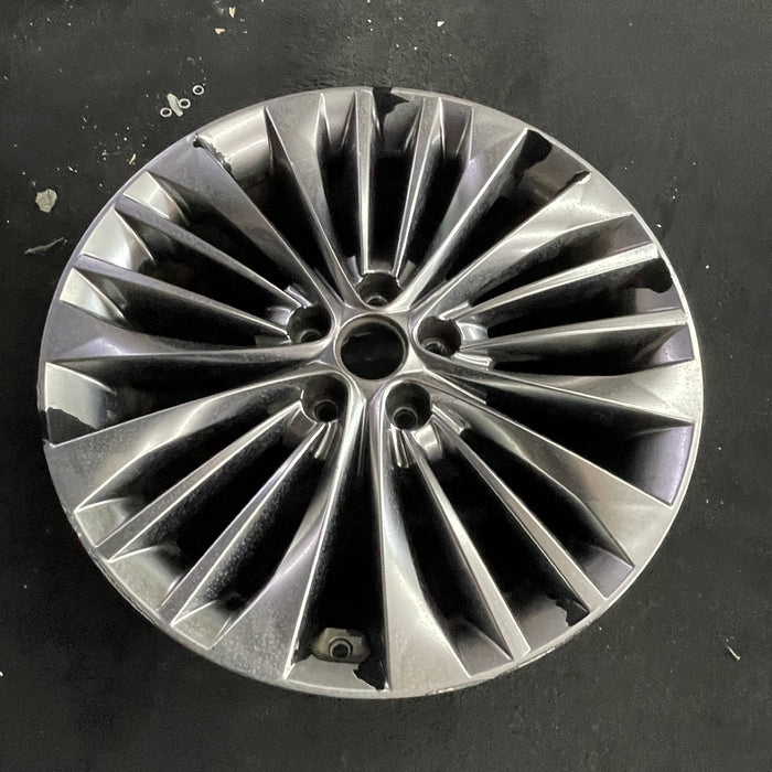 19" CADENZA 17-19 19x8 , 20 spoke Original OEM Wheel Rim - Side Profile