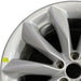 19" INFINITI QX50 19-22 19x7.5 alloy 5 V spoke silver Original OEM Wheel Rim - Angle View