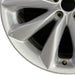 19" INFINITI QX50 19-22 19x7.5 alloy 5 V spoke silver Original OEM Wheel Rim - Back View