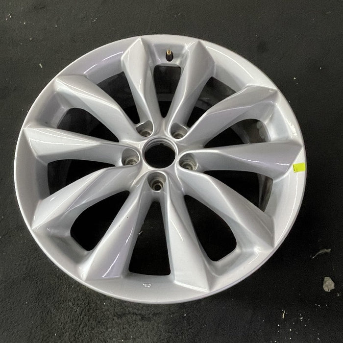 19" INFINITI QX50 19-22 19x7.5 alloy 5 V spoke silver Original OEM Wheel Rim - View 8
