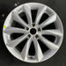 19" INFINITI QX50 19-22 19x7.5 alloy 5 V spoke silver Original OEM Wheel Rim - Front View