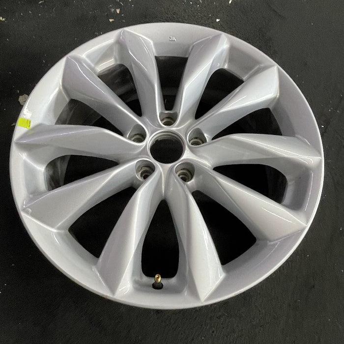 19" INFINITI QX50 19-22 19x7.5 alloy 5 V spoke silver Original OEM Wheel Rim - View 7