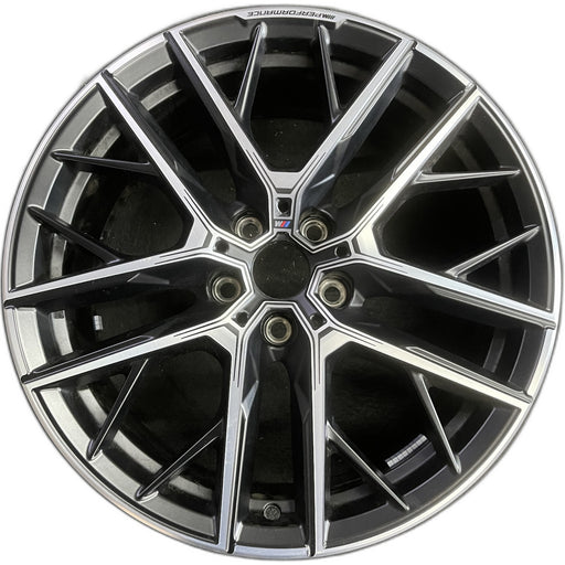 19" BMW 228i 20 , 19x8, 5 spoke, Y spoke Original OEM Wheel Rim - Front View