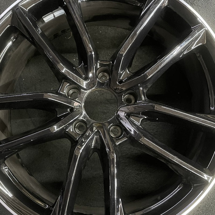 20" MERCEDES G-CLASS 21-24 463 Type G550 20x8.5 5 twin spoke machined face with - Angle View