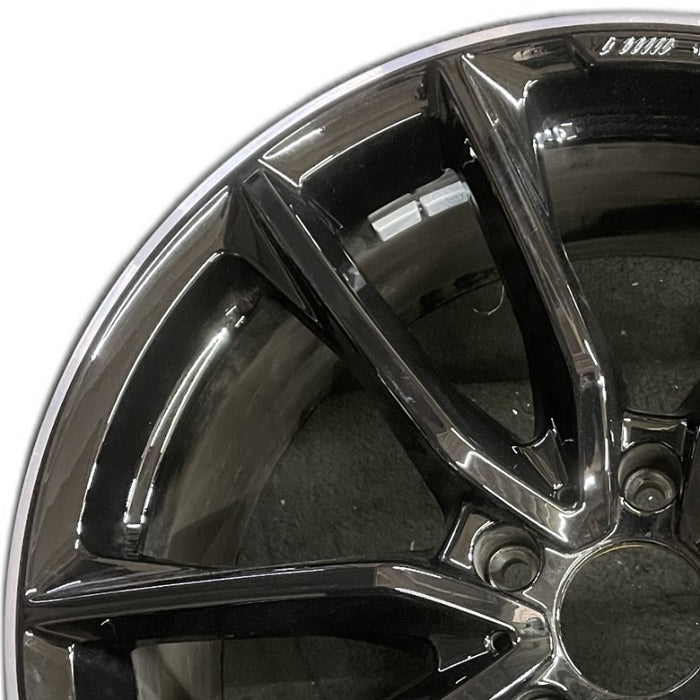 20" MERCEDES G-CLASS 21-24 463 Type G550 20x8.5 5 twin spoke machined face with - Angle View