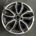 19" MUSTANG 13-14 19x8.5 , machined edges , 5 split spoke, Y spoke design - Angle View