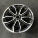 19" MUSTANG 13-14 19x8.5 , machined edges , 5 split spoke, Y spoke design - Side Profile